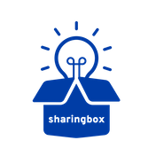 sharingbox logo dark blue
